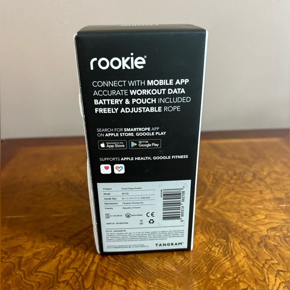 SmartRope Rookie in Matte Black - New In Box - Picture 2 of 5